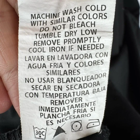 Scrubstar Black Women's Top Blouse w/ 3 Pockets - Picture 6 of 6